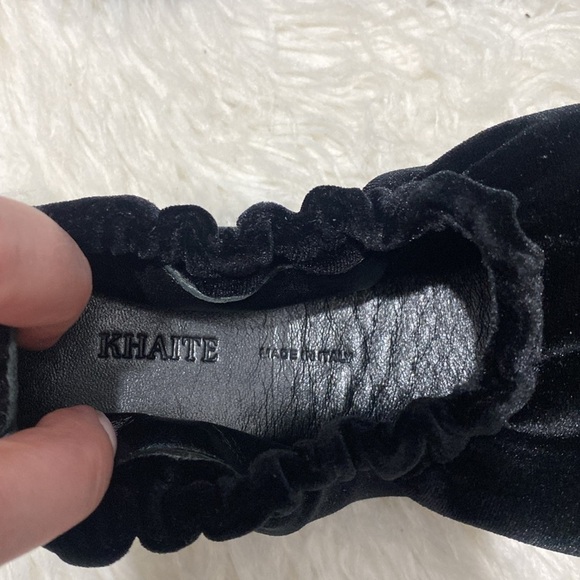 New Khaite Logan Velvet ballet flats size 38.5EU - Picture 6 of 12